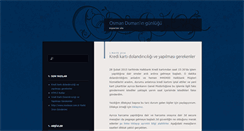 Desktop Screenshot of osmanduman.com